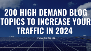 200 high demand blog topics to increase your traffic in 2024