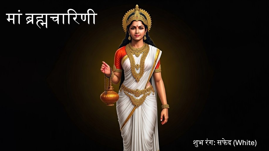चैत्र नवरात्रि(Navaratri) 2025:हर दिन का एक विशेष रंग, हर रंग में छिपा देवी की कृपा पाने का रहस्य—क्या आप तैयार हैं इसे उजागर करने के लिए !!! 4 2 मां ब्रह्मचारिणी चैत्र नवरात्रि(Navaratri) 2025
